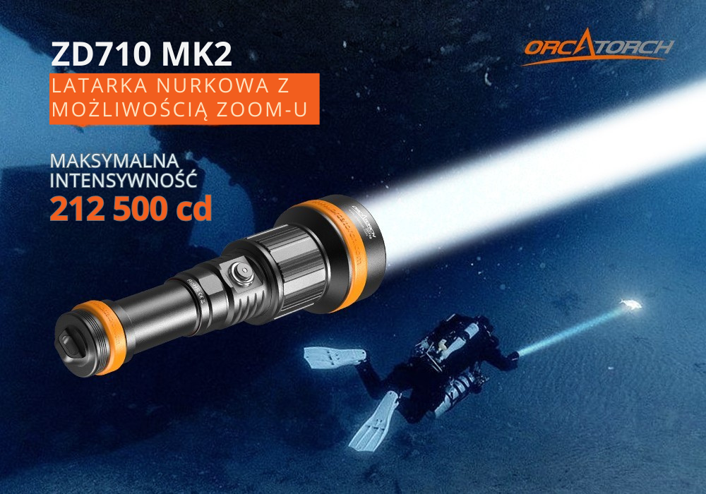 OrcaTorch D710 MK2 – widok ogólny